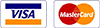 We accept Visa and Mastercard